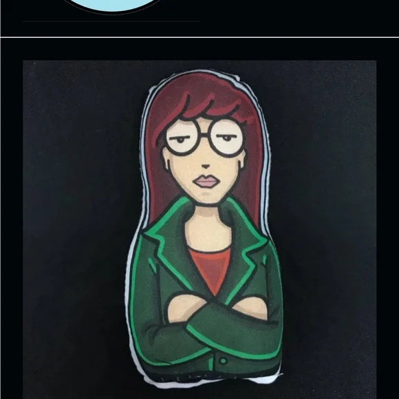 NWT Daria Cartoon Character Plush Cuddle Cult Plushie - Picture 1 of 6